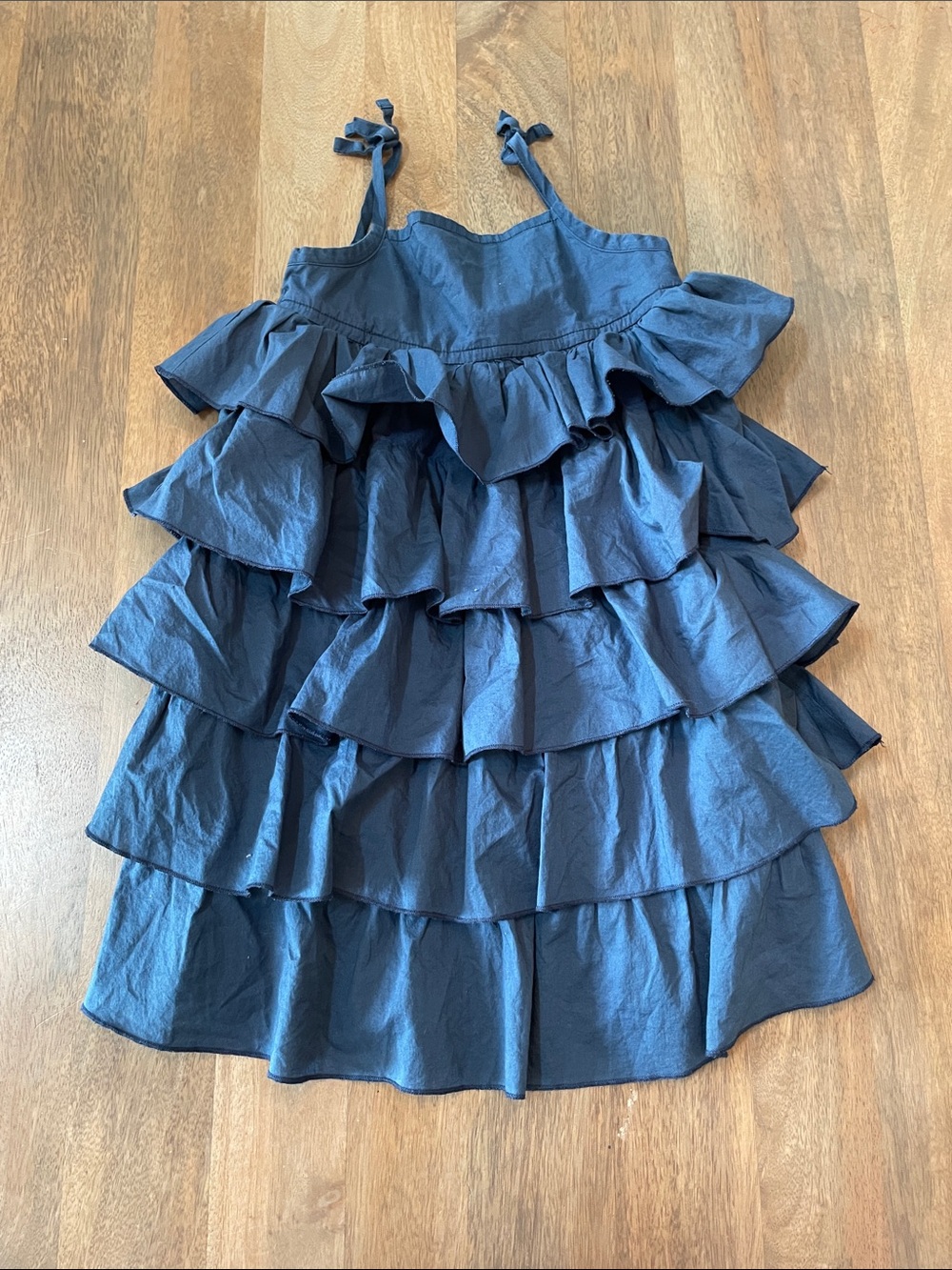 Old Navy Blue tiered dress - 4T